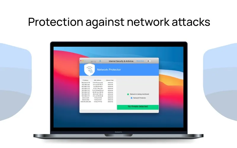 Tangkapan skrin Internet Security & Antivirus