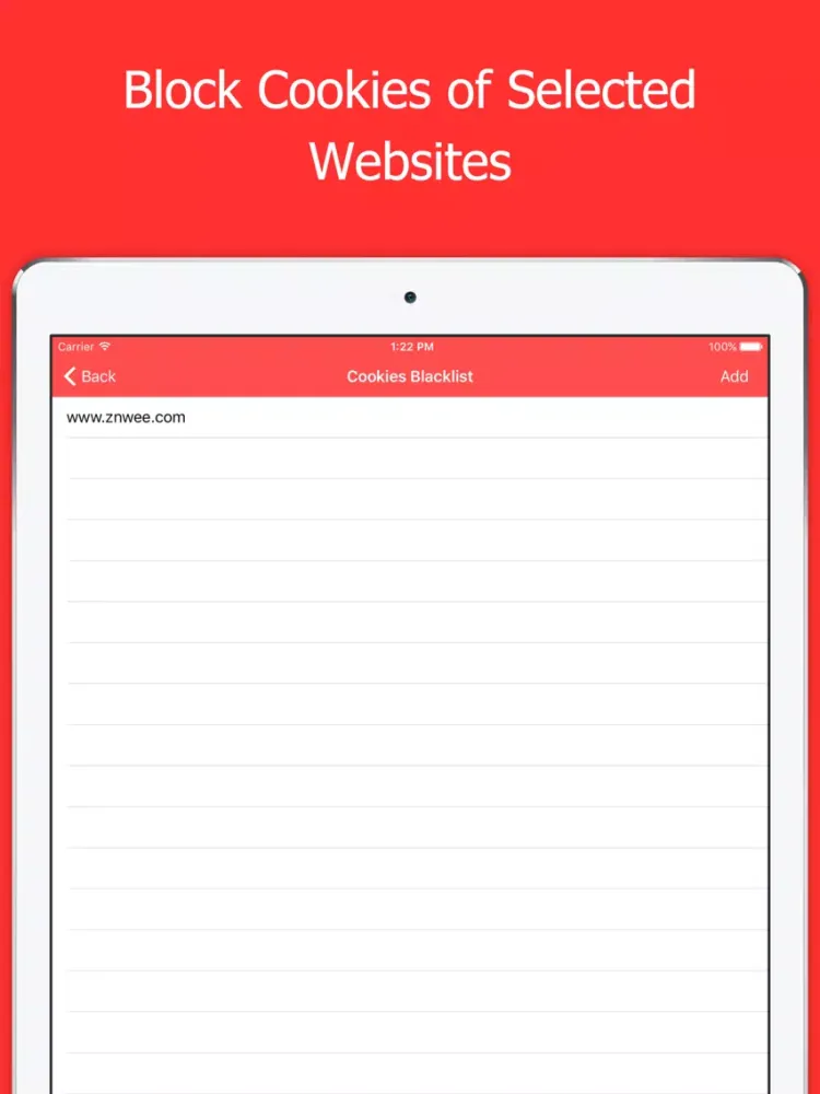 Safe Browsing for Safari iPad  স্ক্রিনশট