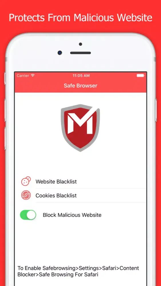 Safe Browsing for Safari স্ক্রিনশট