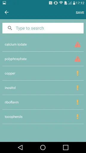 Capturas de pantalla de Food Ingredients, Additives & 