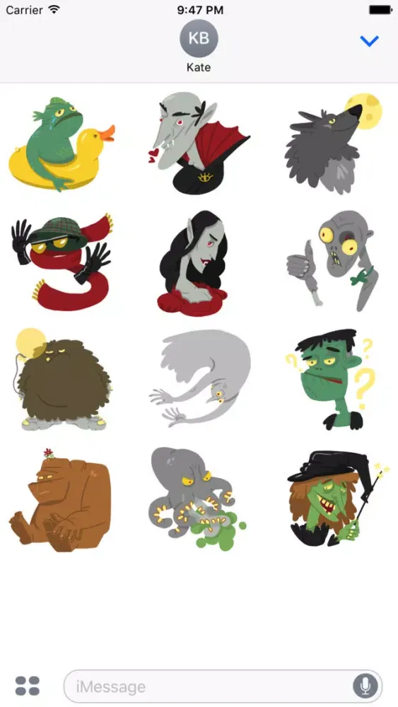 Captures d'écran de Cute Monster Pack