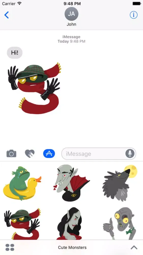 Captures d'écran de Cute Monster Pack