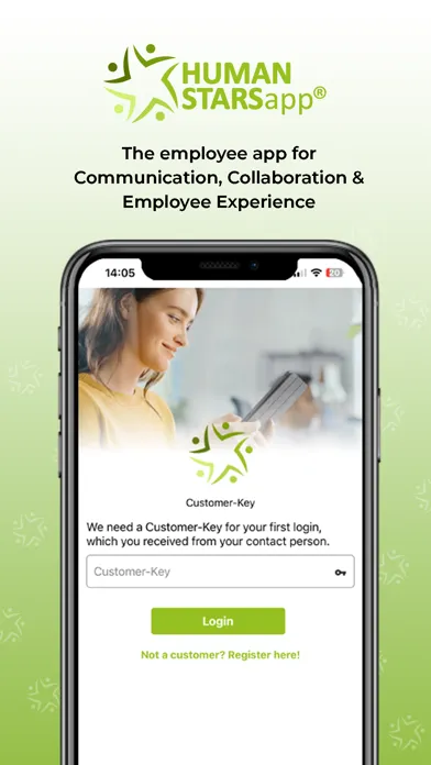 HUMANSTARS Employee App スクリーンショット