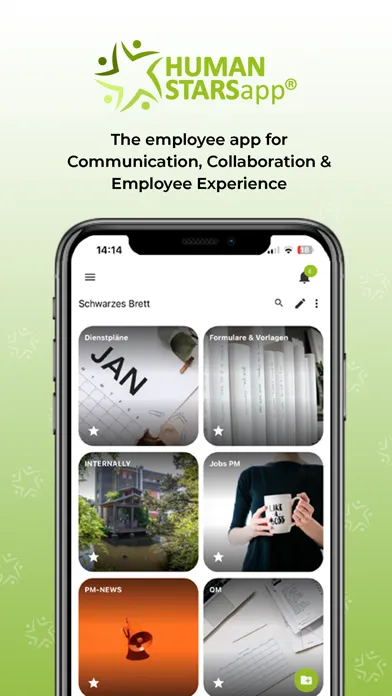HUMANSTARS Employee App スクリーンショット