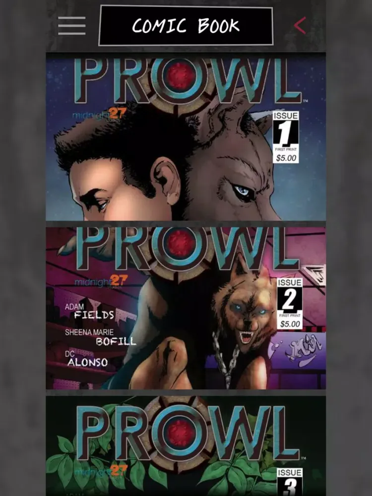 ภาพหน้าจอของ PROWL iPad 