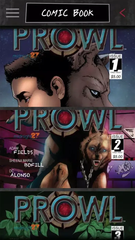 ภาพหน้าจอของ PROWL