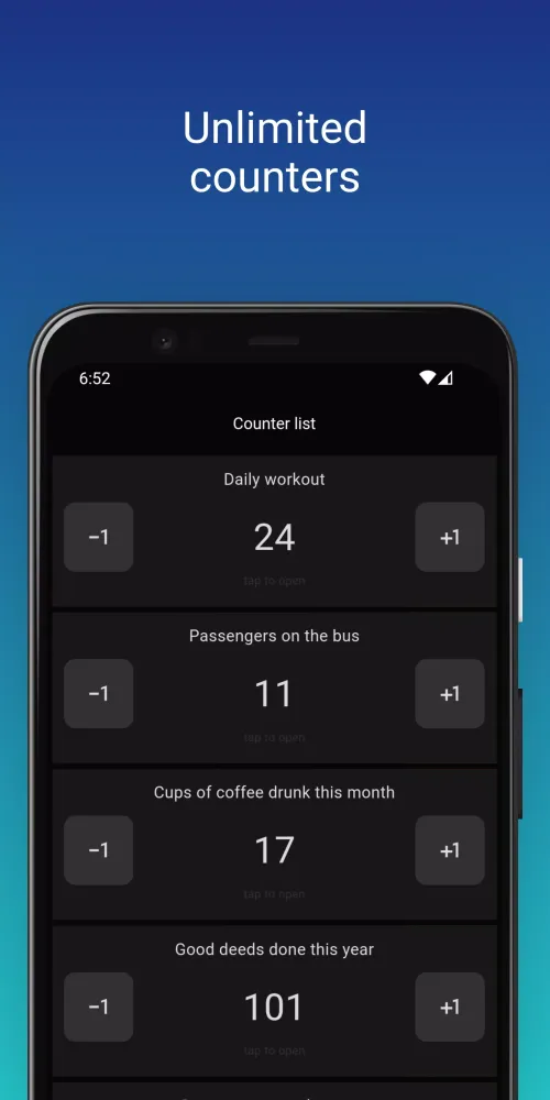 Click Counter Screenshots