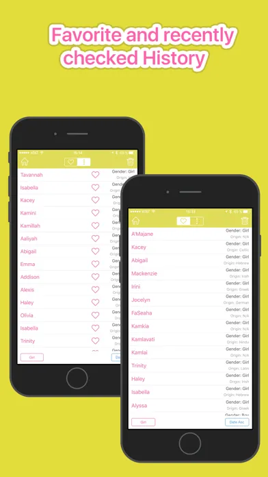 Baby Girl Name Assistant Screenshots