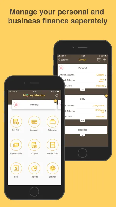 Capturas de pantalla de Money Monitor: Expense Tracker