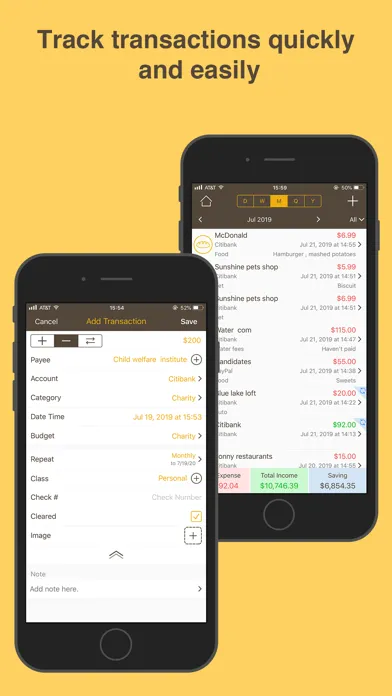 Capturas de pantalla de Money Monitor: Expense Tracker