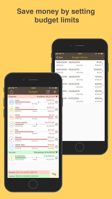 Capturas de pantalla de Money Monitor: Expense Tracker