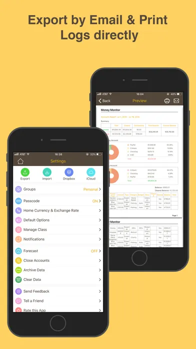 Capturas de pantalla de Money Monitor: Expense Tracker