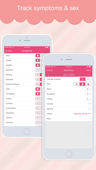 Period Log স্ক্রিনশট