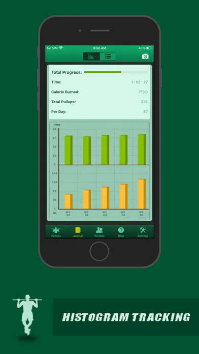 Pullups Coach Screenshots