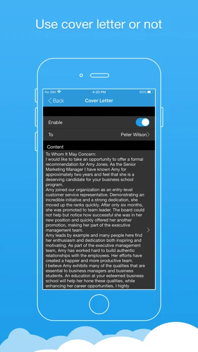 Capturas de pantalla de Resume Producer Pro