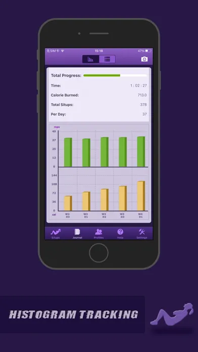 ภาพหน้าจอของ Situps Coach Pro