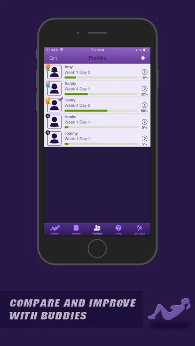 ภาพหน้าจอของ Situps Coach Pro