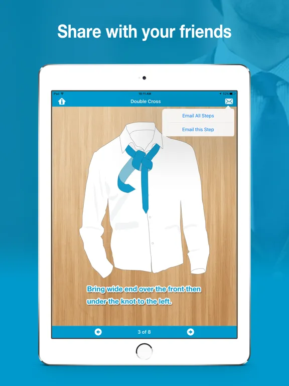 Capturas de pantalla de Pocket Tie Guide iPad 