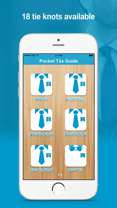 Capturas de pantalla de Pocket Tie Guide