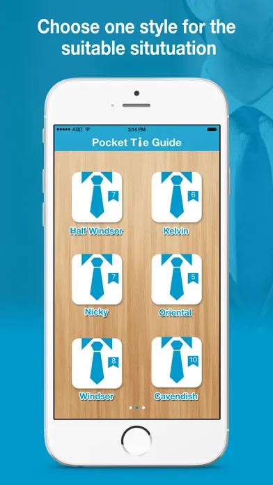 Capturas de pantalla de Pocket Tie Guide