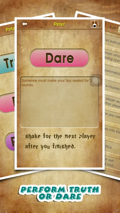 Скриншоты Truth or Dare HD!!