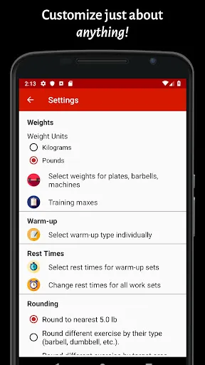 Personal Training Coach Screenshots