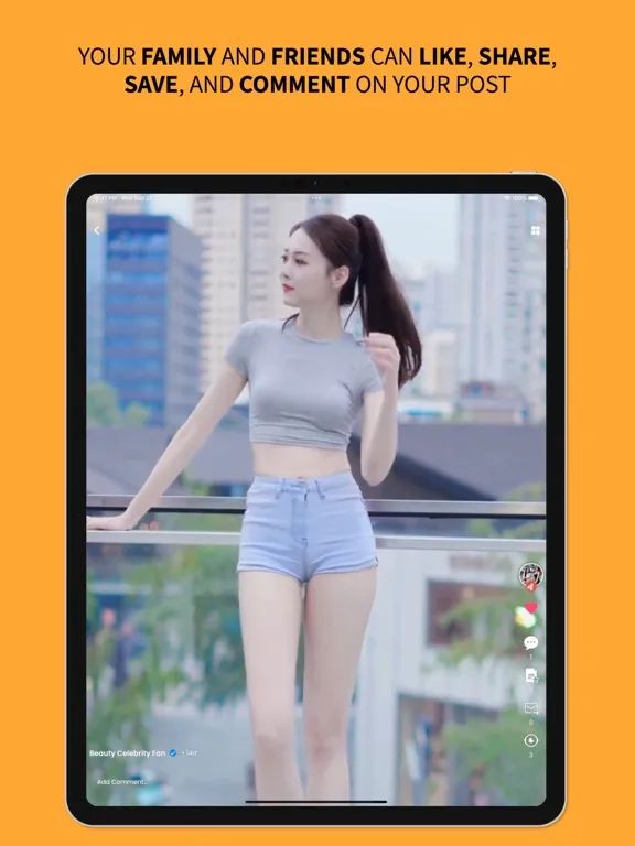 Ảnh chụp màn hình của FlipFlop Social Network iPad 