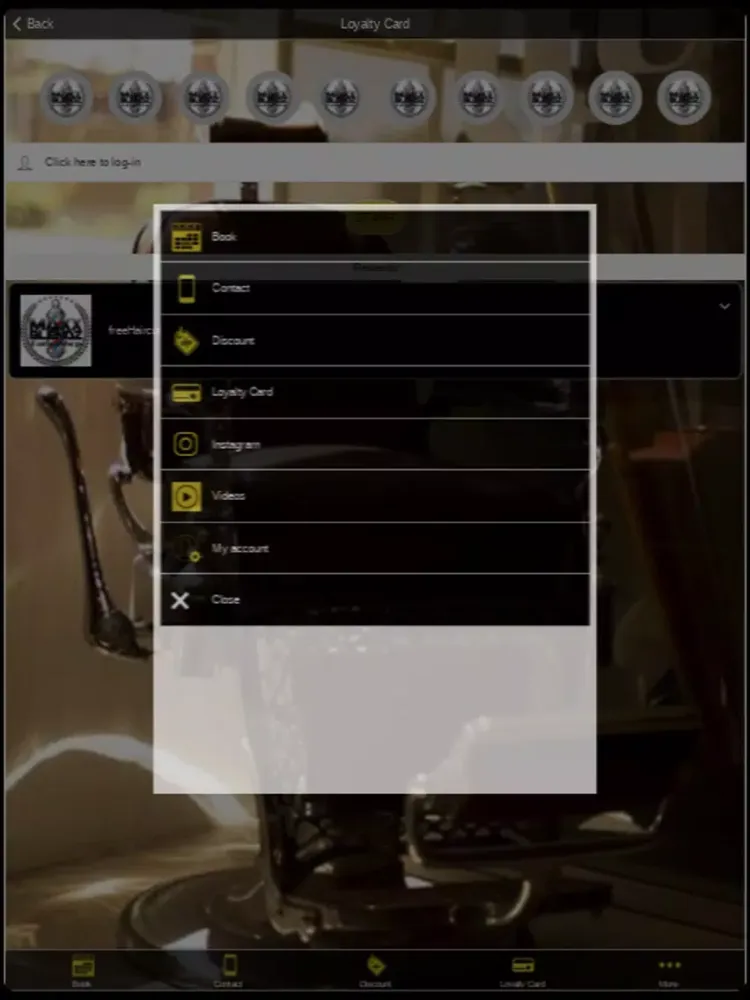 Maxx Blendz Barbershop iPad  Screenshots