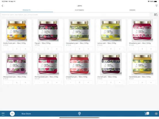 صور Onsight B2B Sales App iPad 