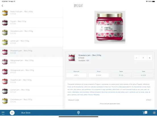 صور Onsight B2B Sales App iPad 