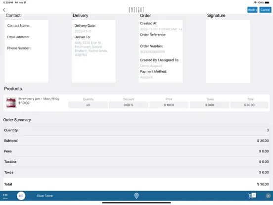 صور Onsight B2B Sales App iPad 