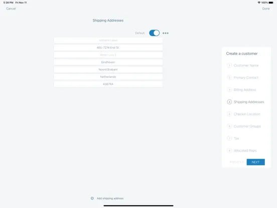صور Onsight B2B Sales App iPad 
