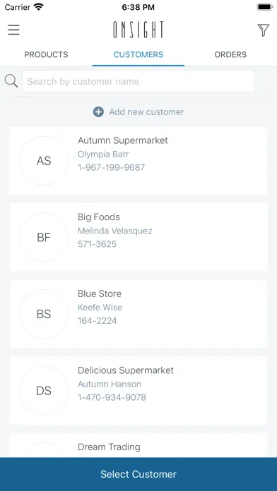 صور Onsight B2B Sales App