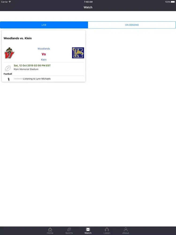 Скриншоты SportsMaxx iPad 
