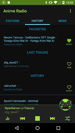 Anime Music Radio J-pop J-rock Screenshots