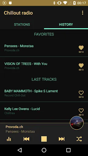 Chillout & Lounge music radio Screenshots