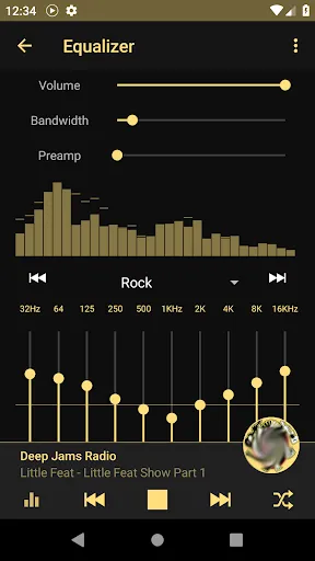 Rock Music online radio Screenshots