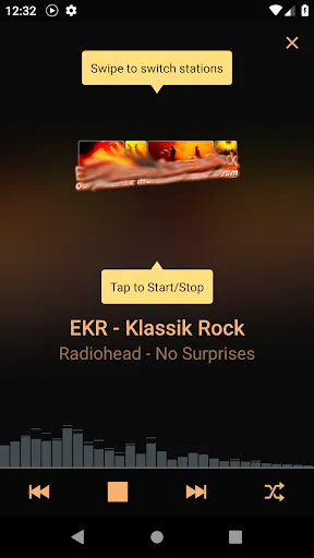 Rock Music online radio Screenshots