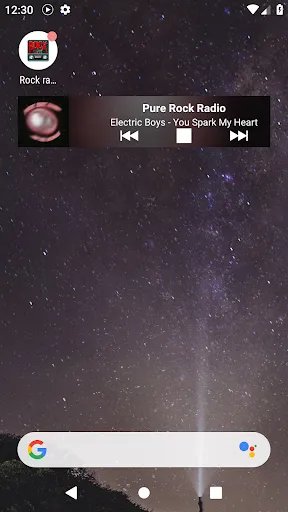 Rock Music online radio Screenshots