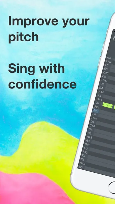 Zrzuty ekranu OnPitch - Vocal Pitch Monitor