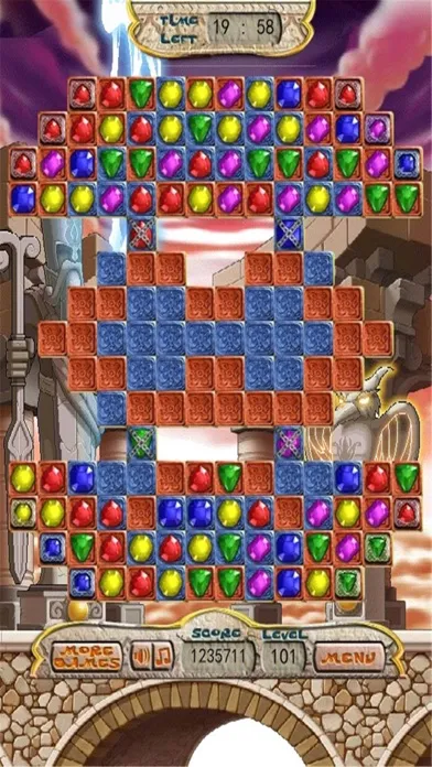 Captures d'écran de Jewels Blitz HD