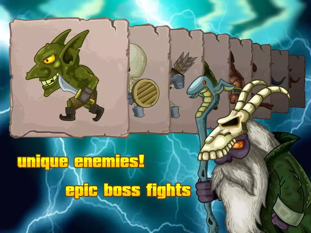 صور Castle Warrior : Defend King's Gem iPad 
