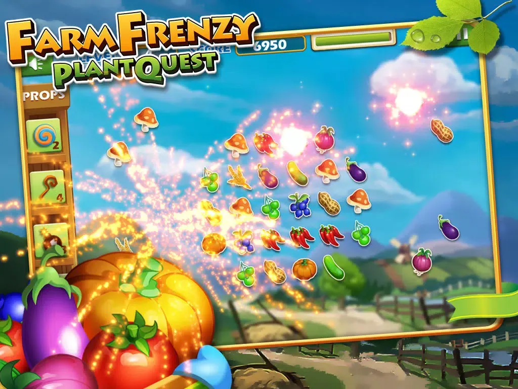 Capturas de tela do Farm Mania: Plant Quest iPad 