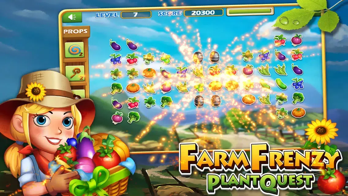 Capturas de tela do Farm Mania: Plant Quest