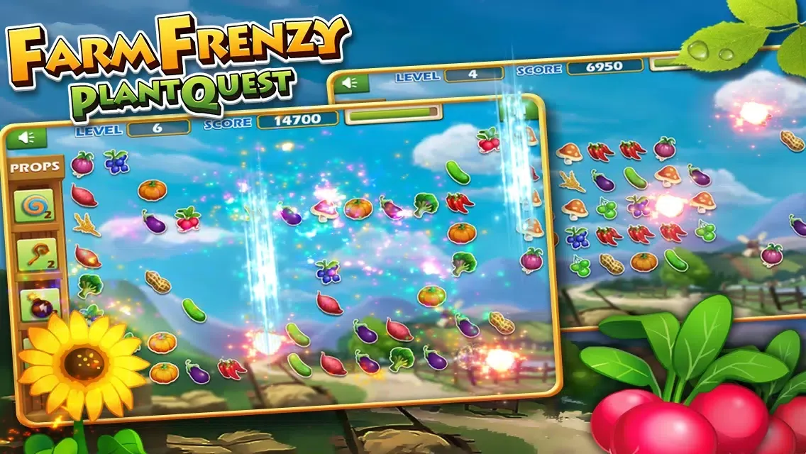 Capturas de tela do Farm Mania: Plant Quest
