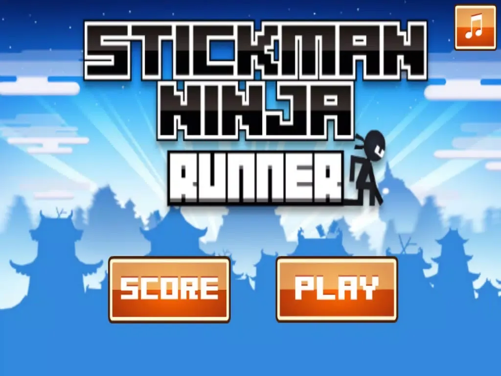 Stickman Ninja Runner iPad  스크린샷