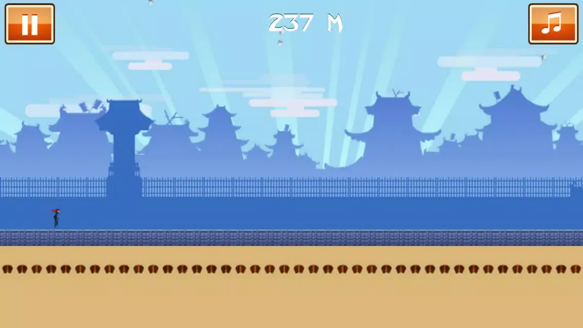 Stickman Ninja Runner 스크린샷
