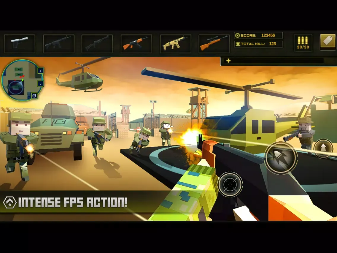 Captures d'écran de Royal Survival Strike Force iPad 
