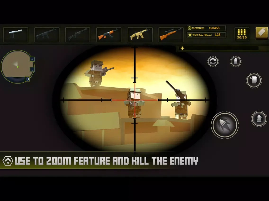 Captures d'écran de Royal Survival Strike Force iPad 