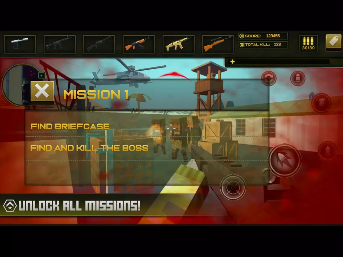 Captures d'écran de Royal Survival Strike Force iPad 